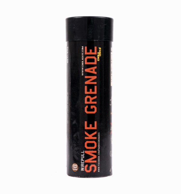 Orange Wire Pull™ Smoke Grenade WP40