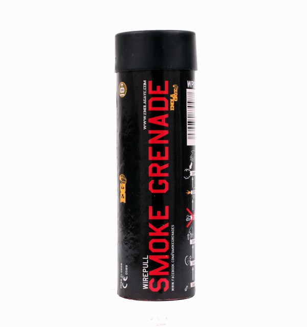 Red Wire Pull™ Smoke Grenade WP40