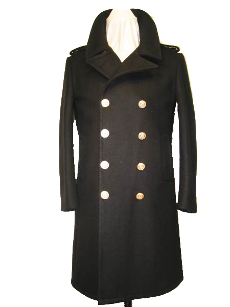 Navy Bridgecoat