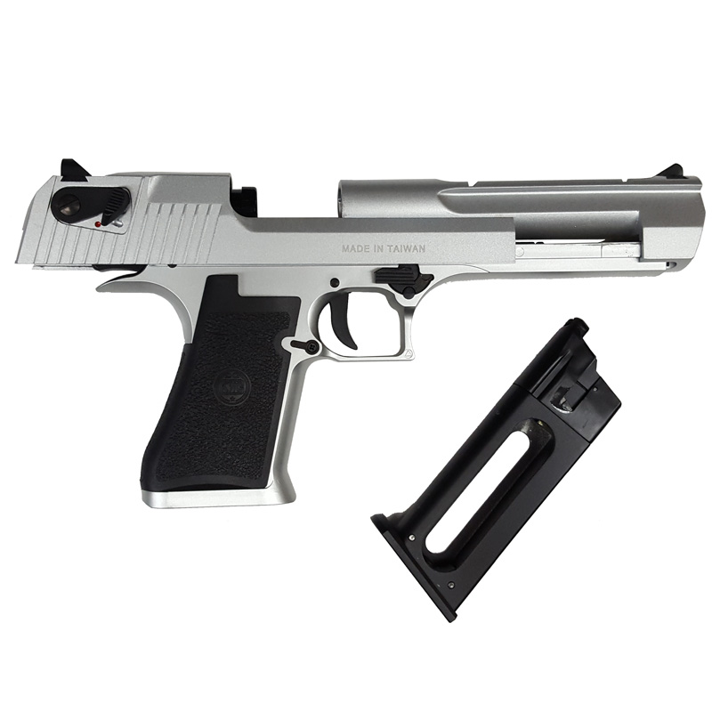 KWC Desert Eagle Airsoft Silver - Click Image to Close