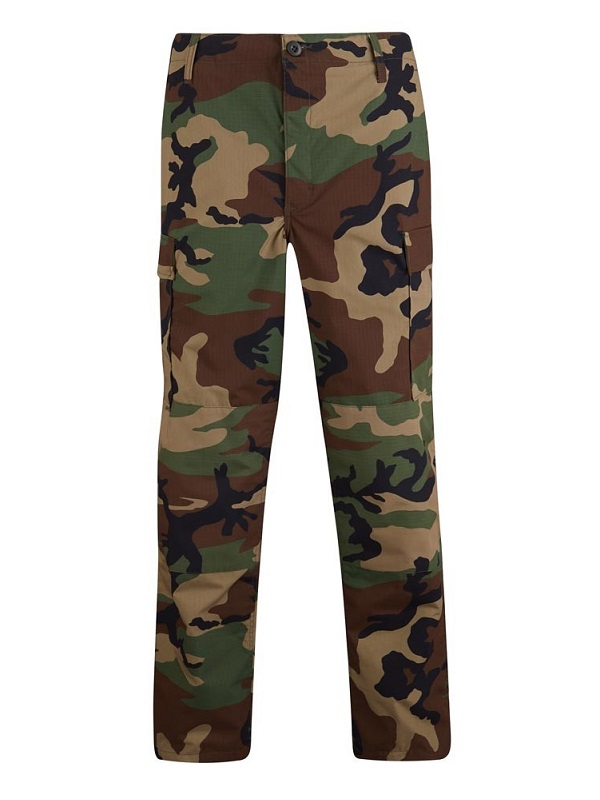 Woodland BDU Trouser - Button Fly, Rip-Stop