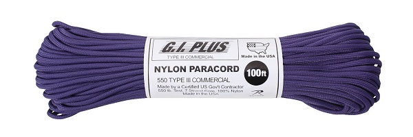 Paracord 550 en Nylon - Mauve