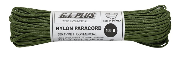Nylon Paracord 550 - Olive