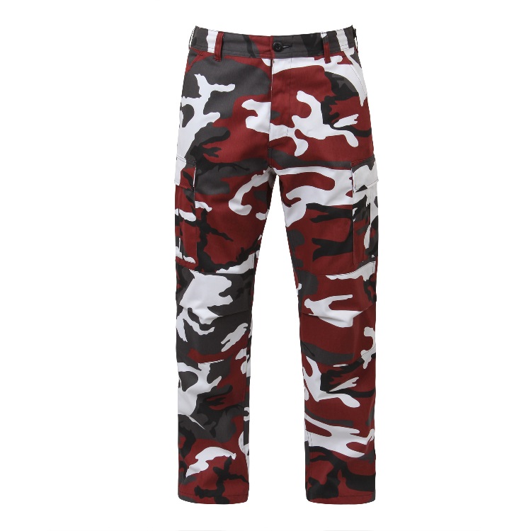 Pantalons BDU - Camouflage Rouge