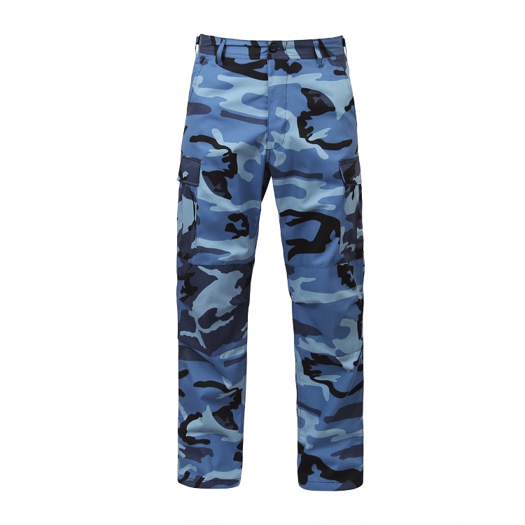 Pantalons BDU - Camouflage Bleu