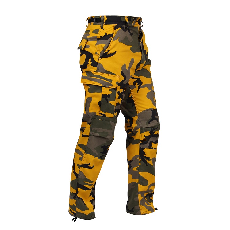Pantalons BDU - Camouflage Jaune